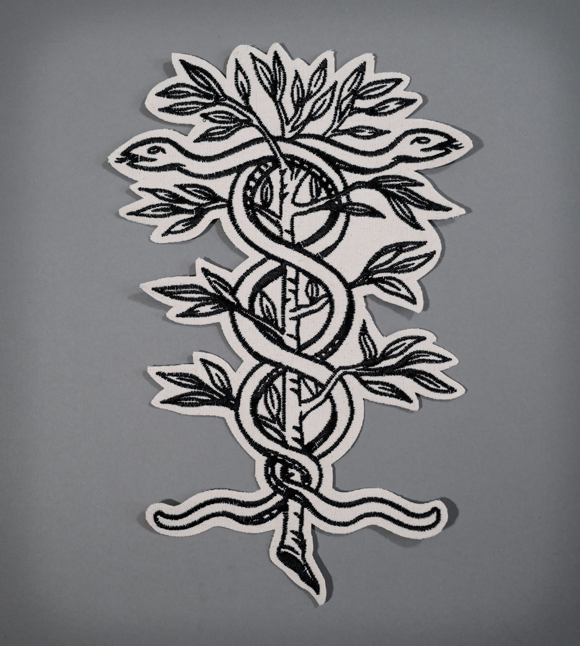 Interweb Canvas Back Patch Cream Shrimp Sauce