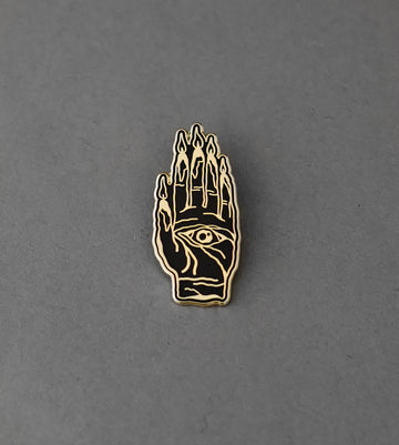 Hand Burner Gold Pin