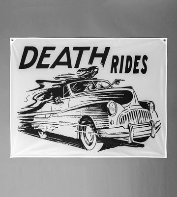 Death Rides Tapestry