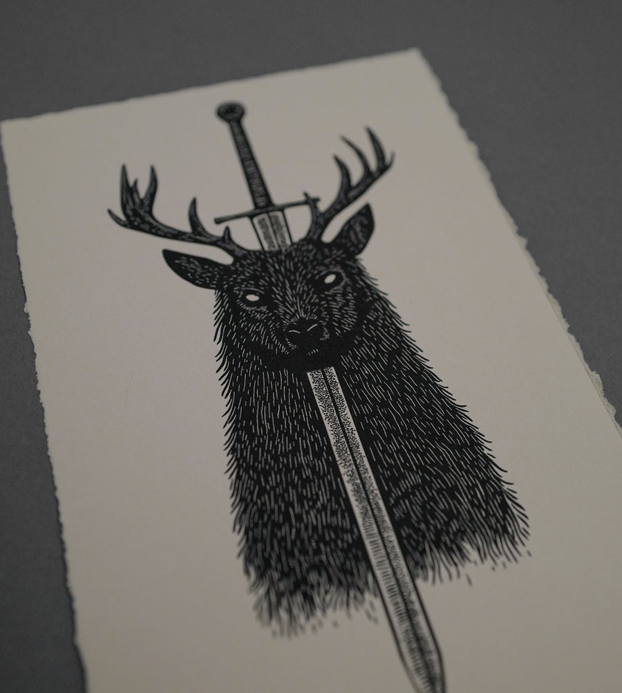 Hi Deer - High-Quality Print