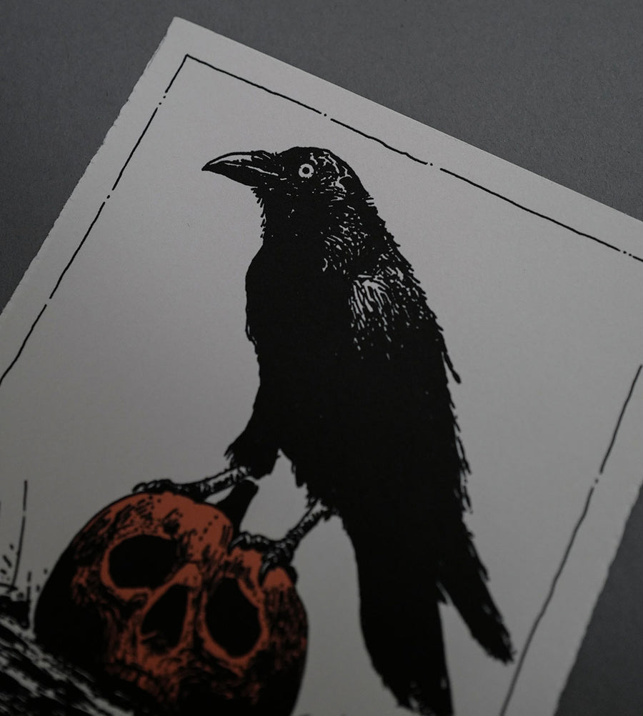 Hallows Crow - High-Quality Print