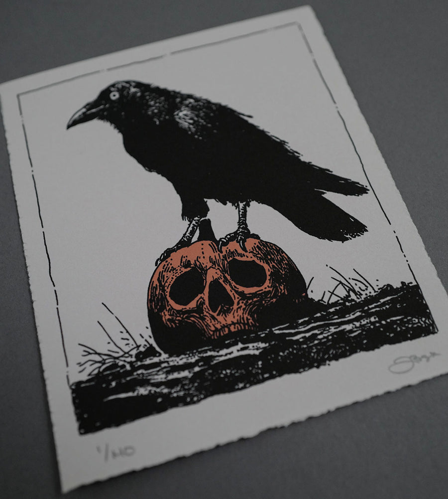 Hallows Crow - High-Quality Print