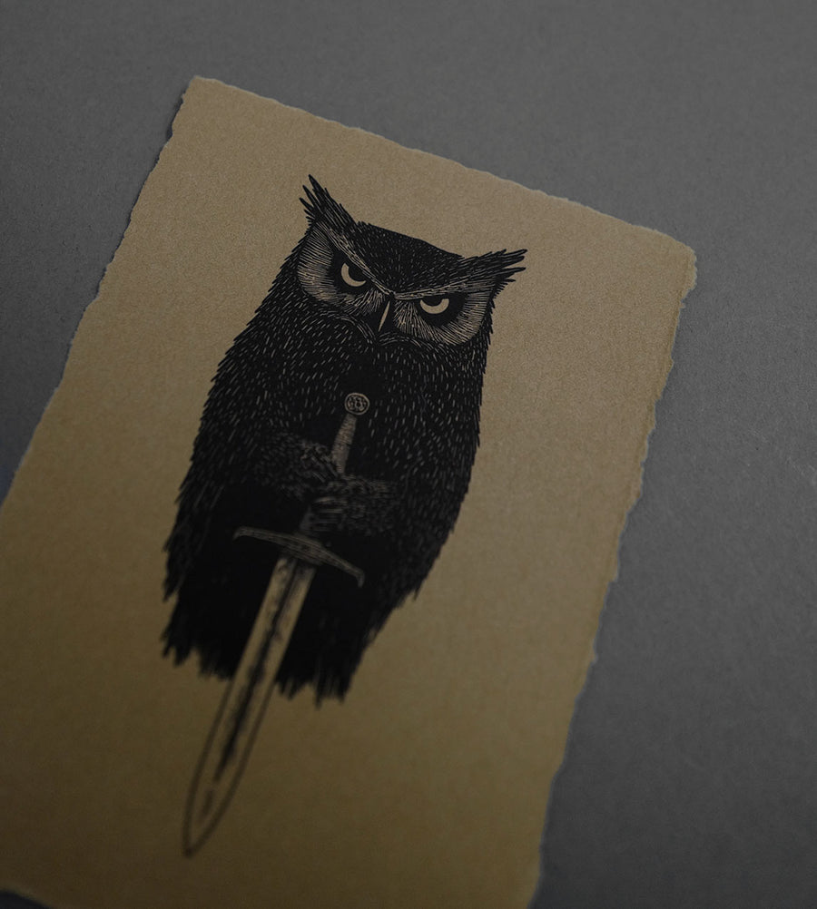 Owl Army - High-Quality Print