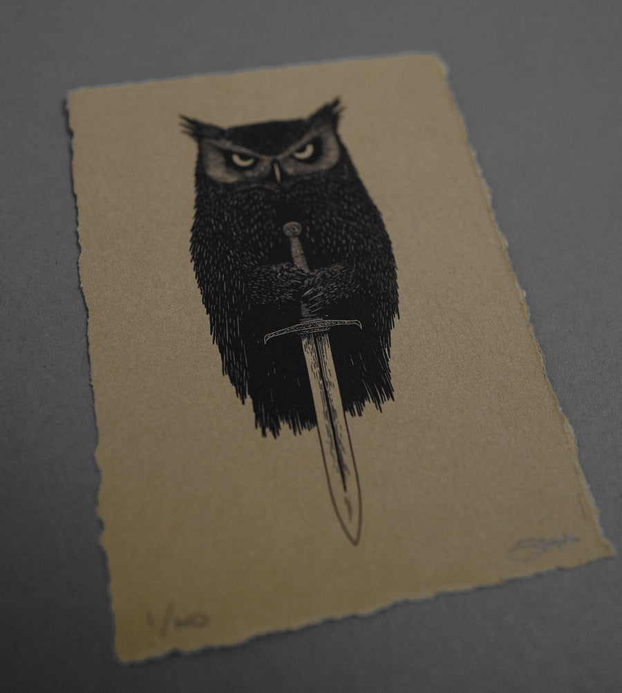 Owl Army - High-Quality Print