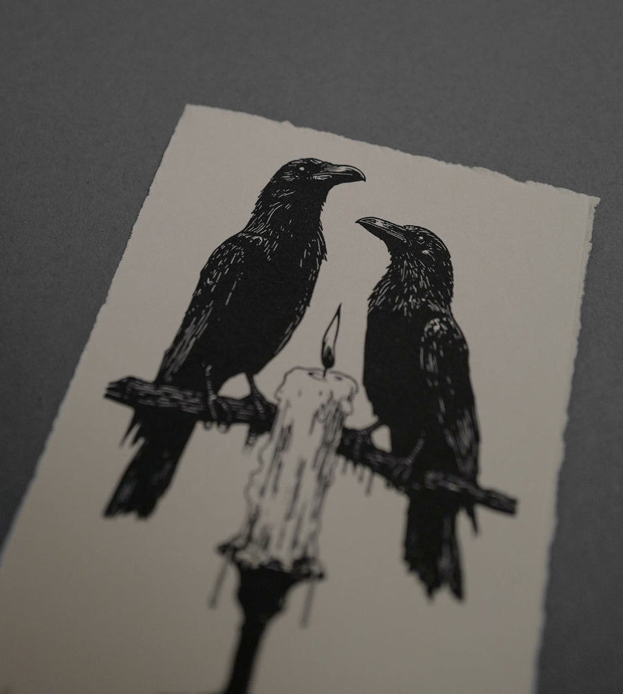Ravens Spell - small - High-Quality Print