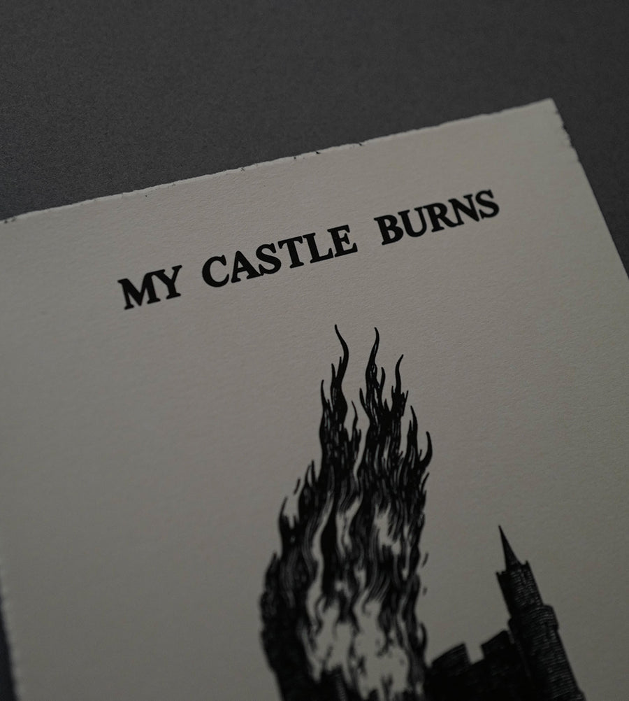 My Castle Burns - High-Quality Print