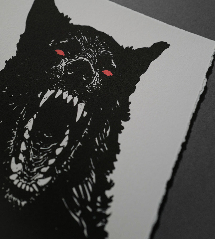 The Wolf - High-Quality Print