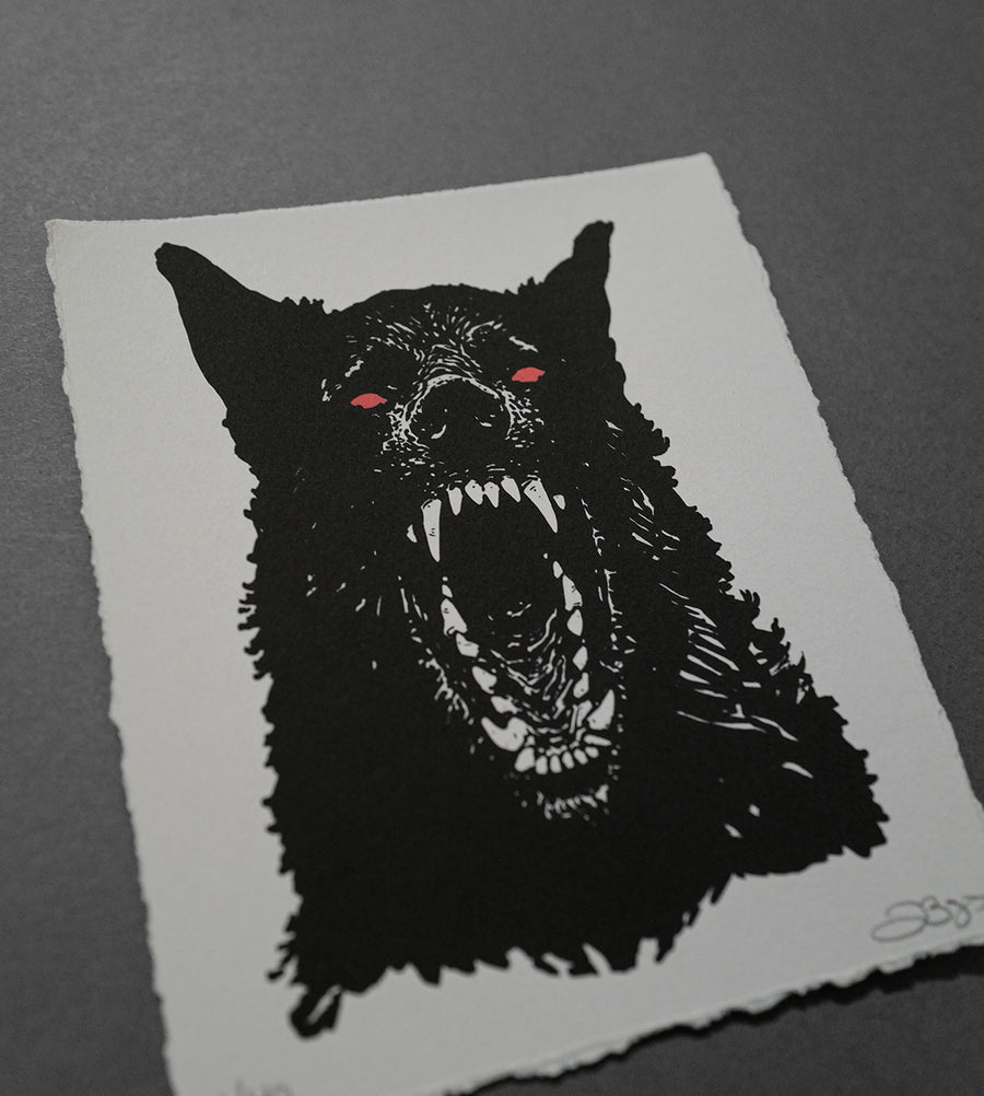 The Wolf - High-Quality Print