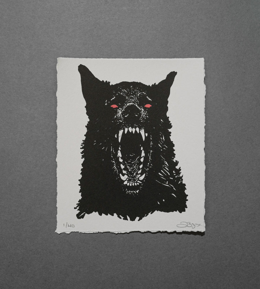 The Wolf - High-Quality Print