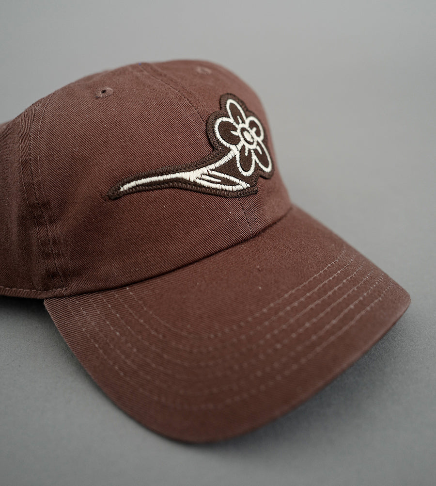 Flower 1 of 1 Hat - Brown