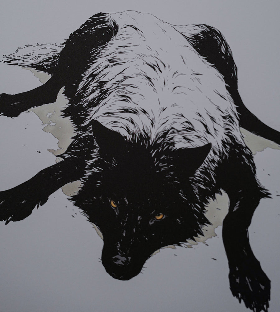 Wolfs Break - High-Quality Print