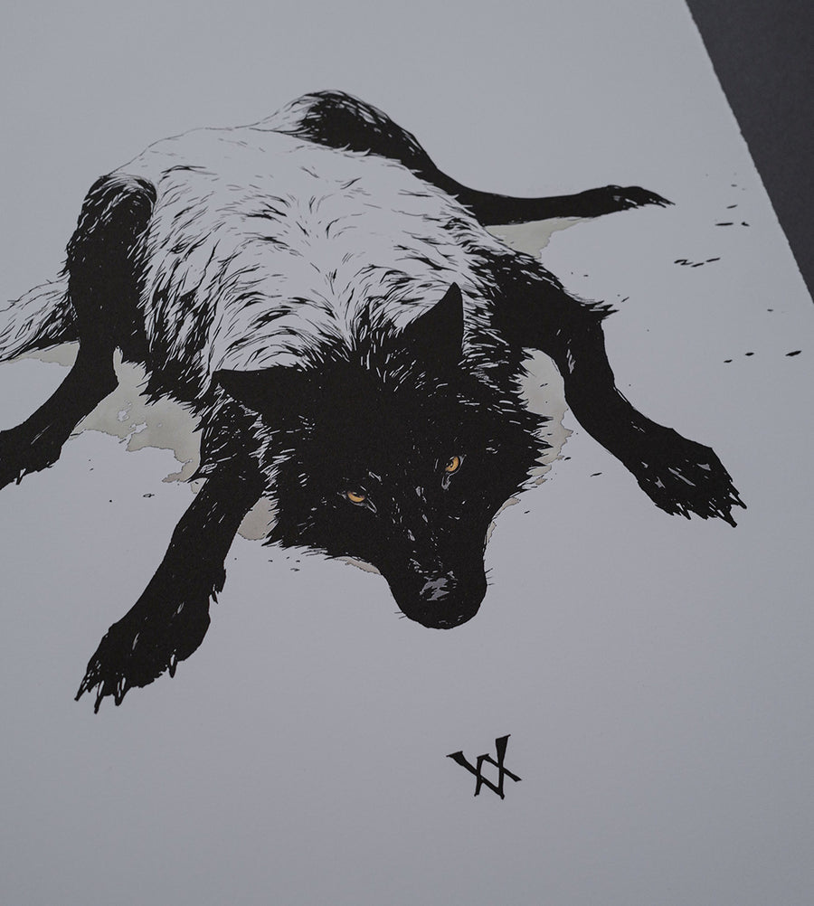 Wolfs Break - High-Quality Print