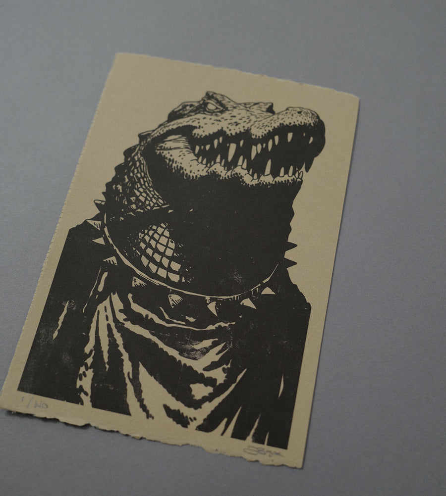 The Gator - High-Quality Print