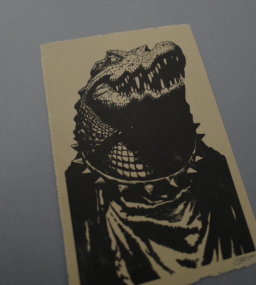 The Gator - High-Quality Print