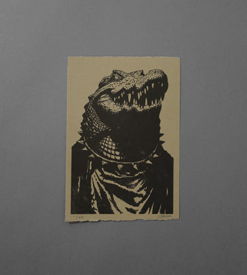 The Gator - High-Quality Print
