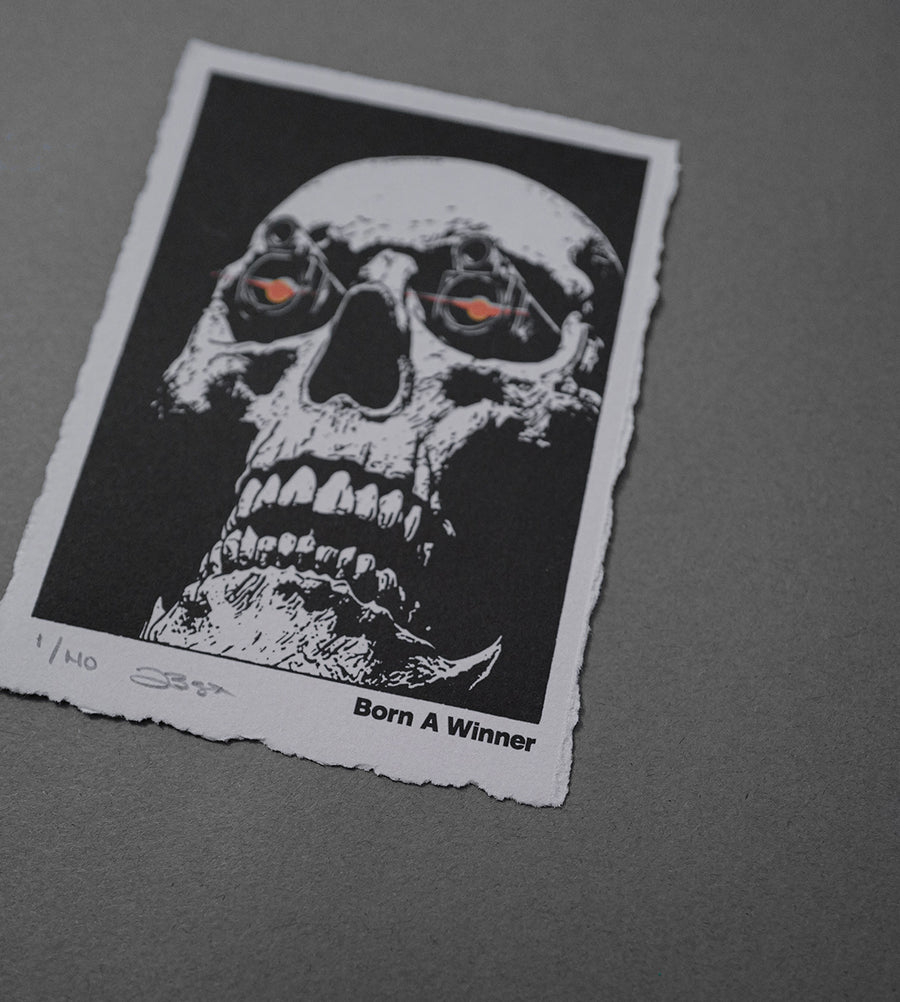 Born A Winner - High-Quality Print