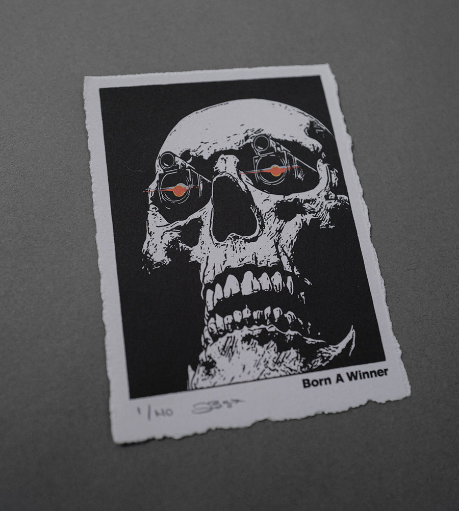 Born A Winner - High-Quality Print