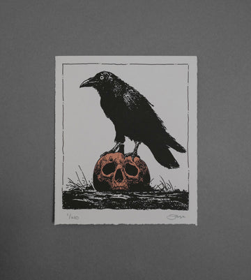 Hallows Crow - High-Quality Print