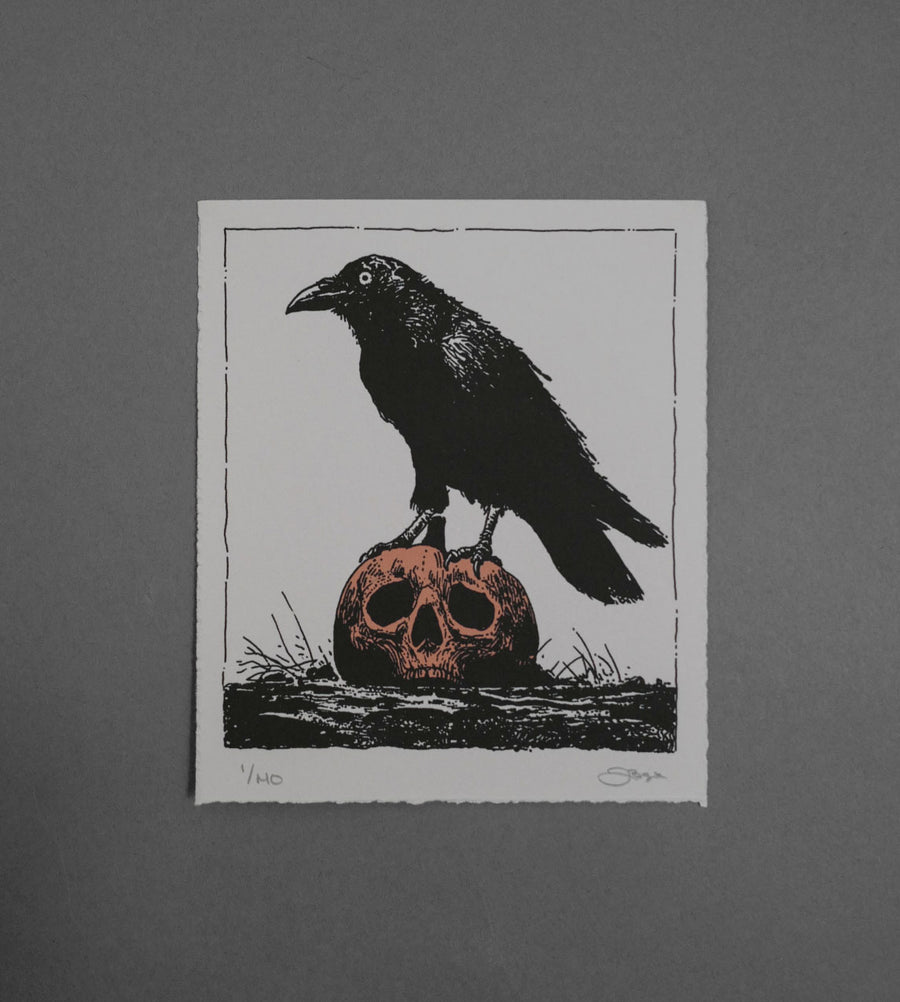 Hallows Crow - High-Quality Print