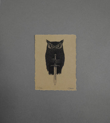 Owl Army - High-Quality Print