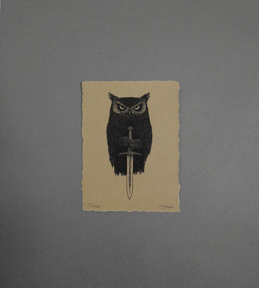 Owl Army - High-Quality Print
