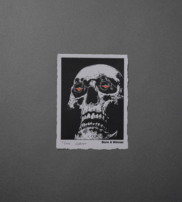 Born A Winner - High-Quality Print