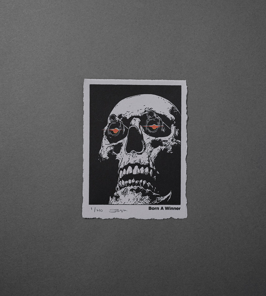 Born A Winner - High-Quality Print
