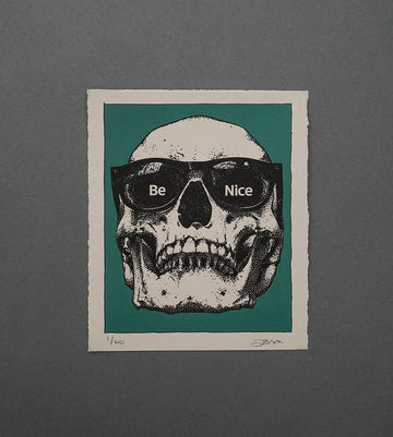 Be Nice - High-Quality Print