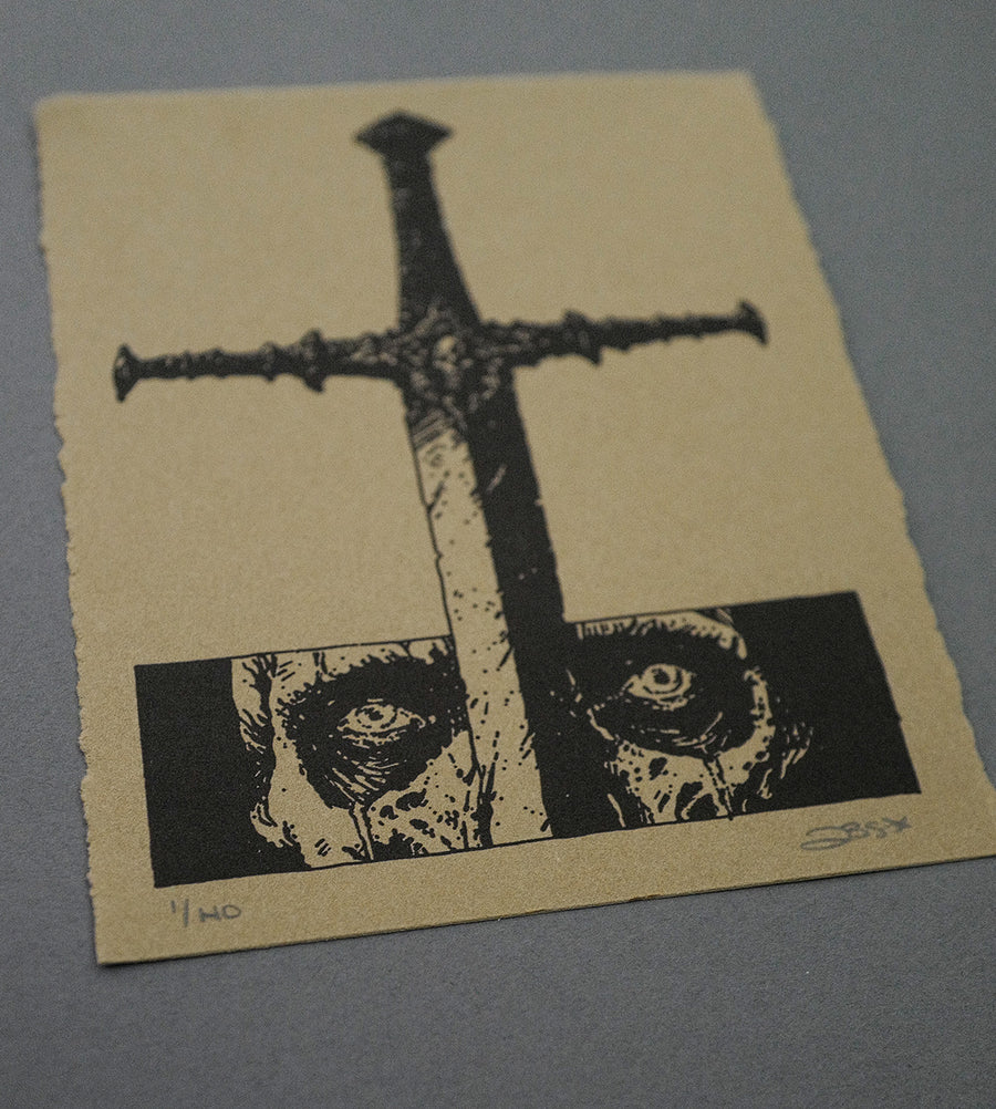 Knights Eyes - High-Quality Print