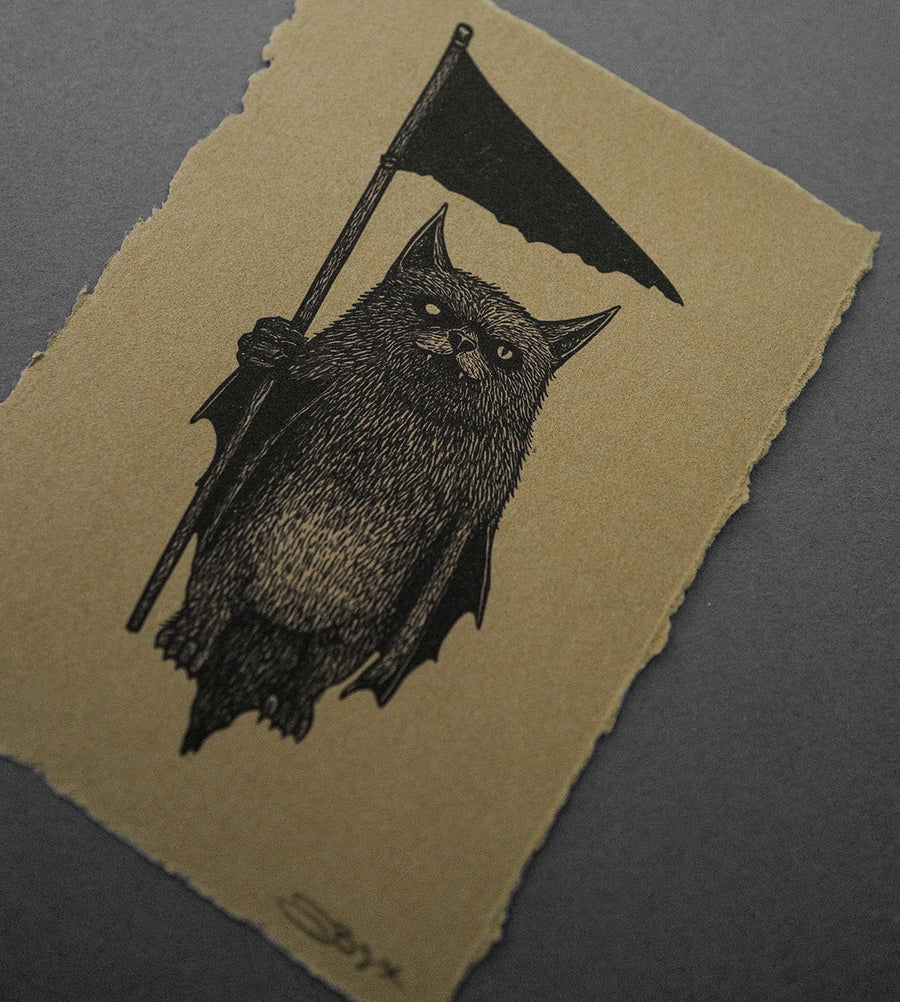 Bat Flag - High-Quality Print