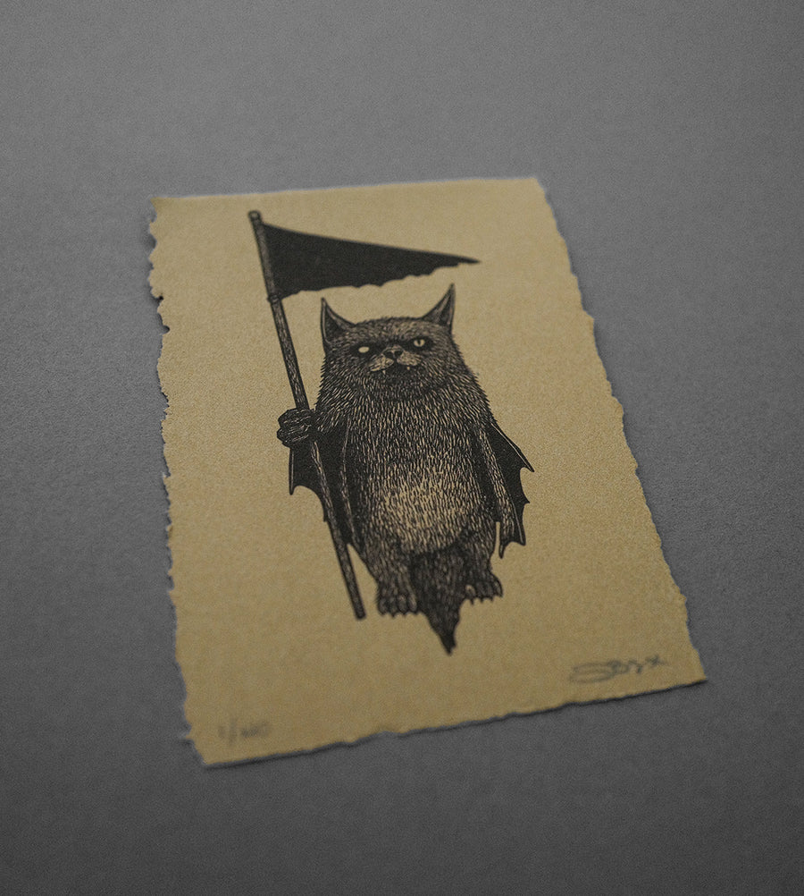 Bat Flag - High-Quality Print