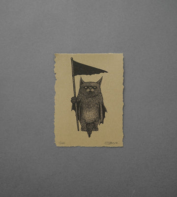 Bat Flag - High-Quality Print