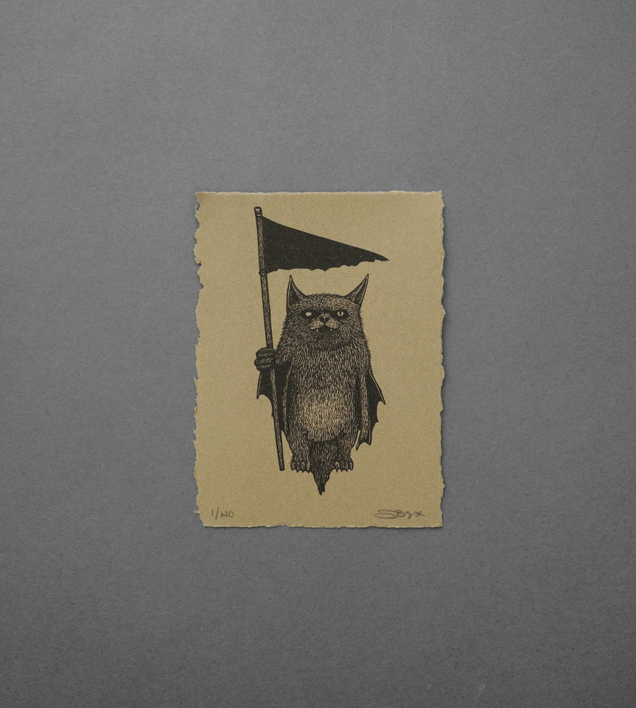 Bat Flag - High-Quality Print