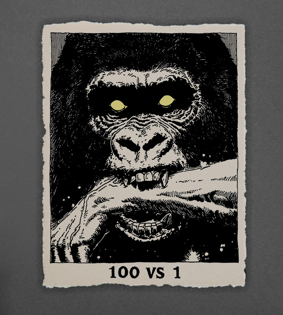 100 vs 1 - High-Quality Print