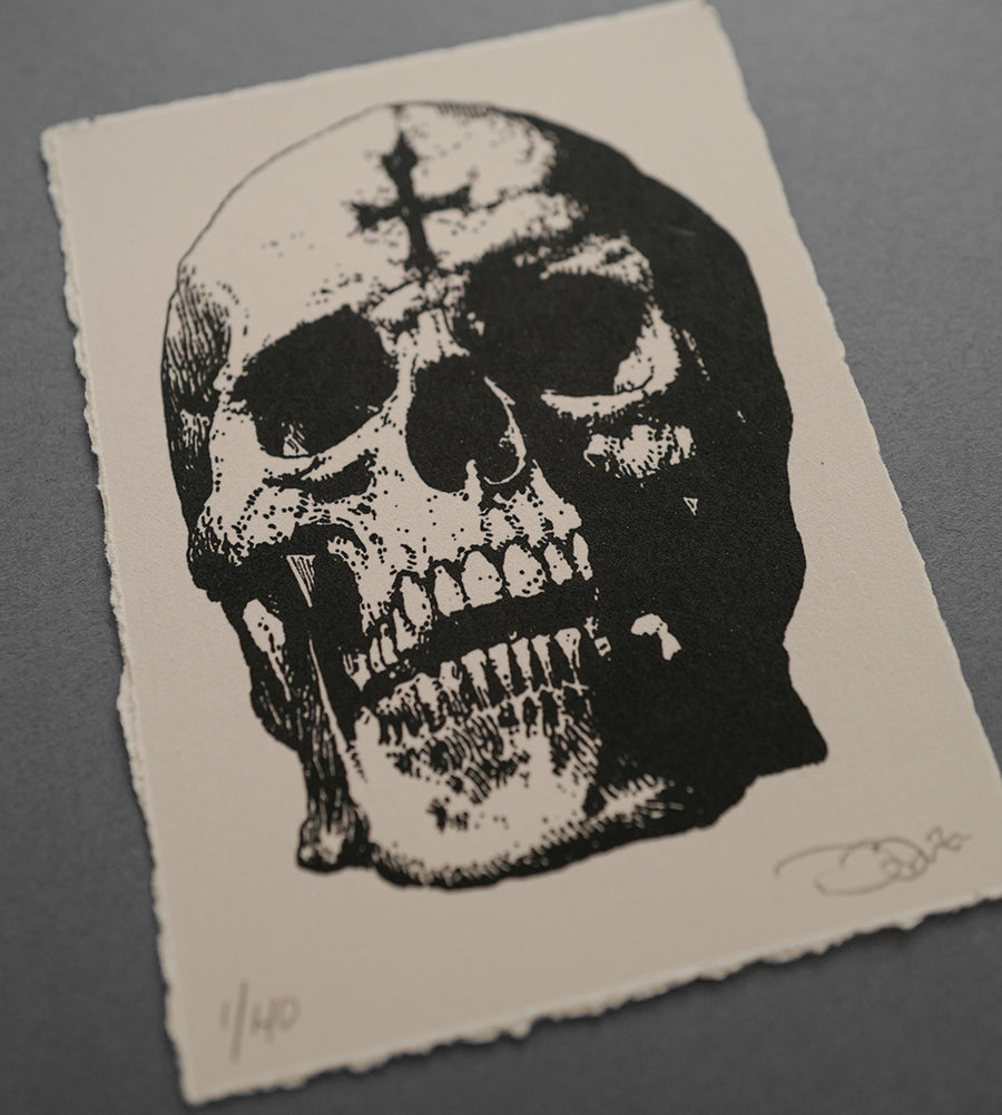 Crushed Skull - Print