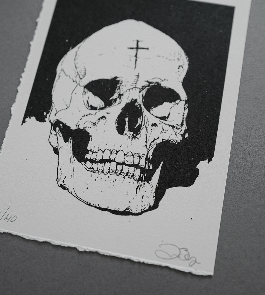 Skull Sketch- Print