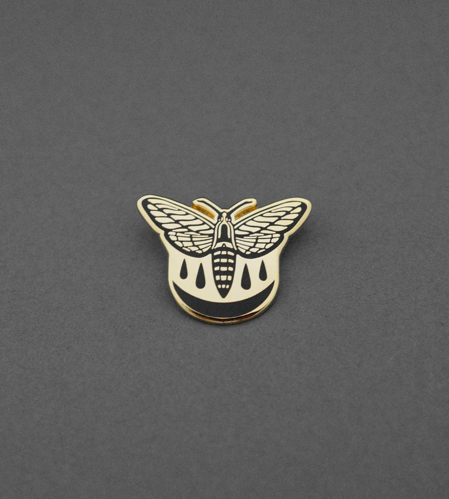 Moth Pin - Gold