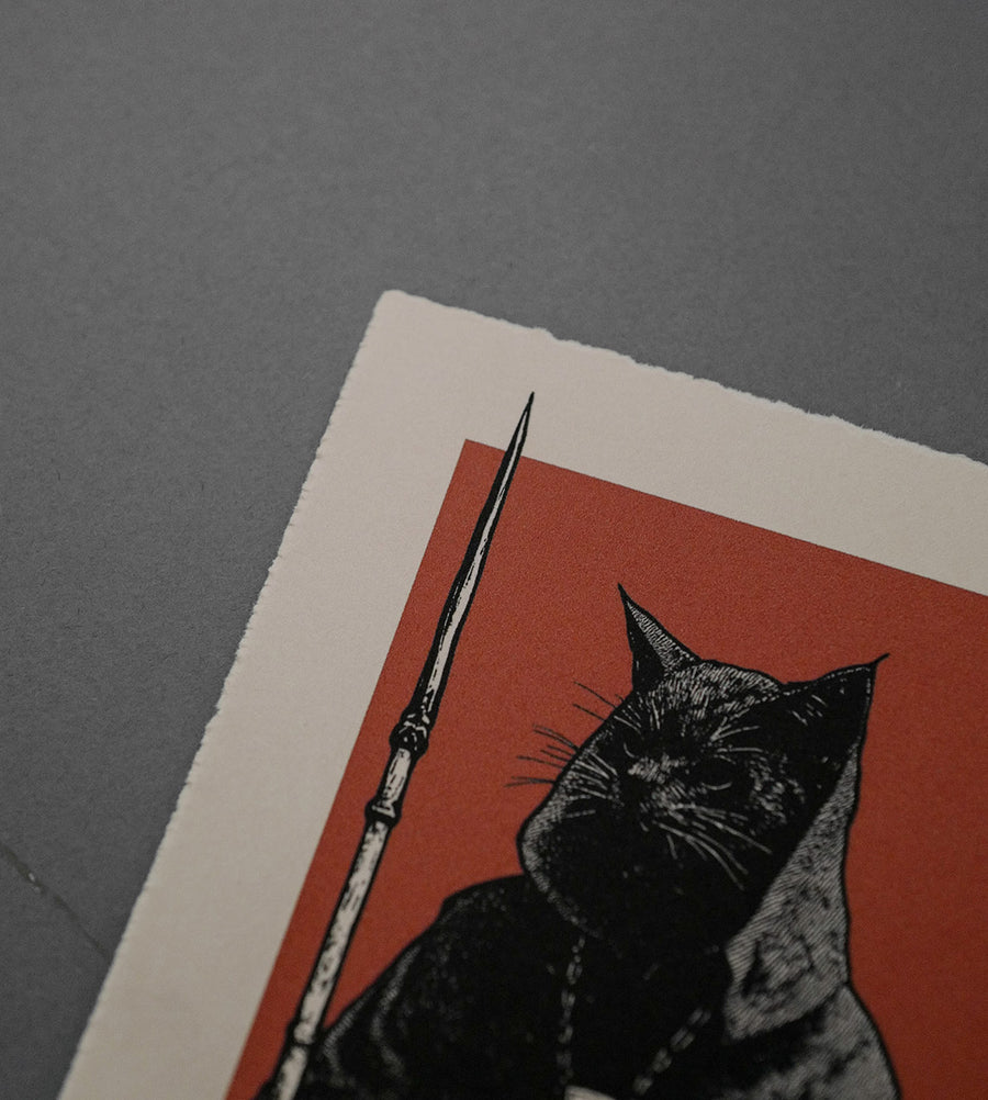 Red Room - High-Quality Print