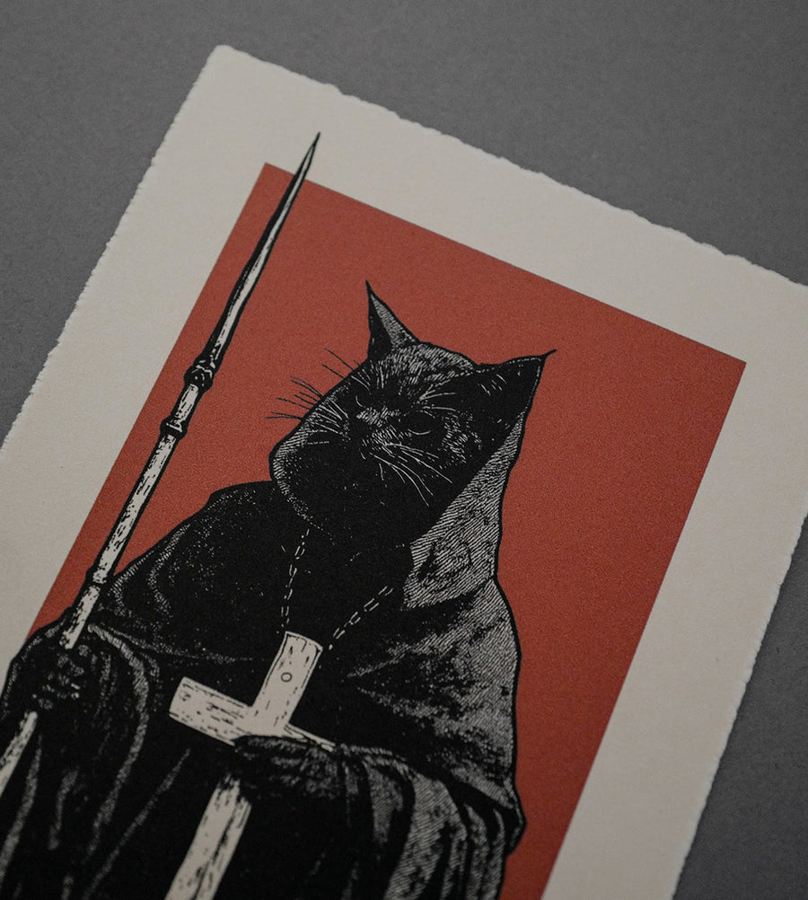 Red Room - High-Quality Print