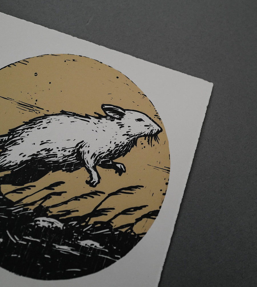 Mouse Moon - High-Quality Print