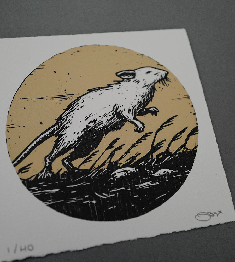 Mouse Moon - High-Quality Print