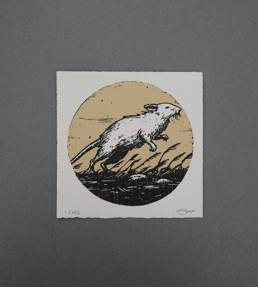 Mouse Moon - High-Quality Print