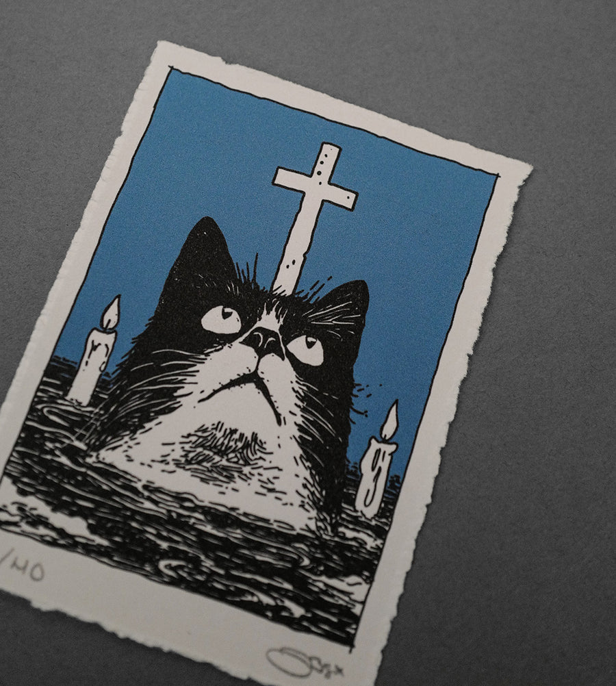 Behind  - High-Quality Print