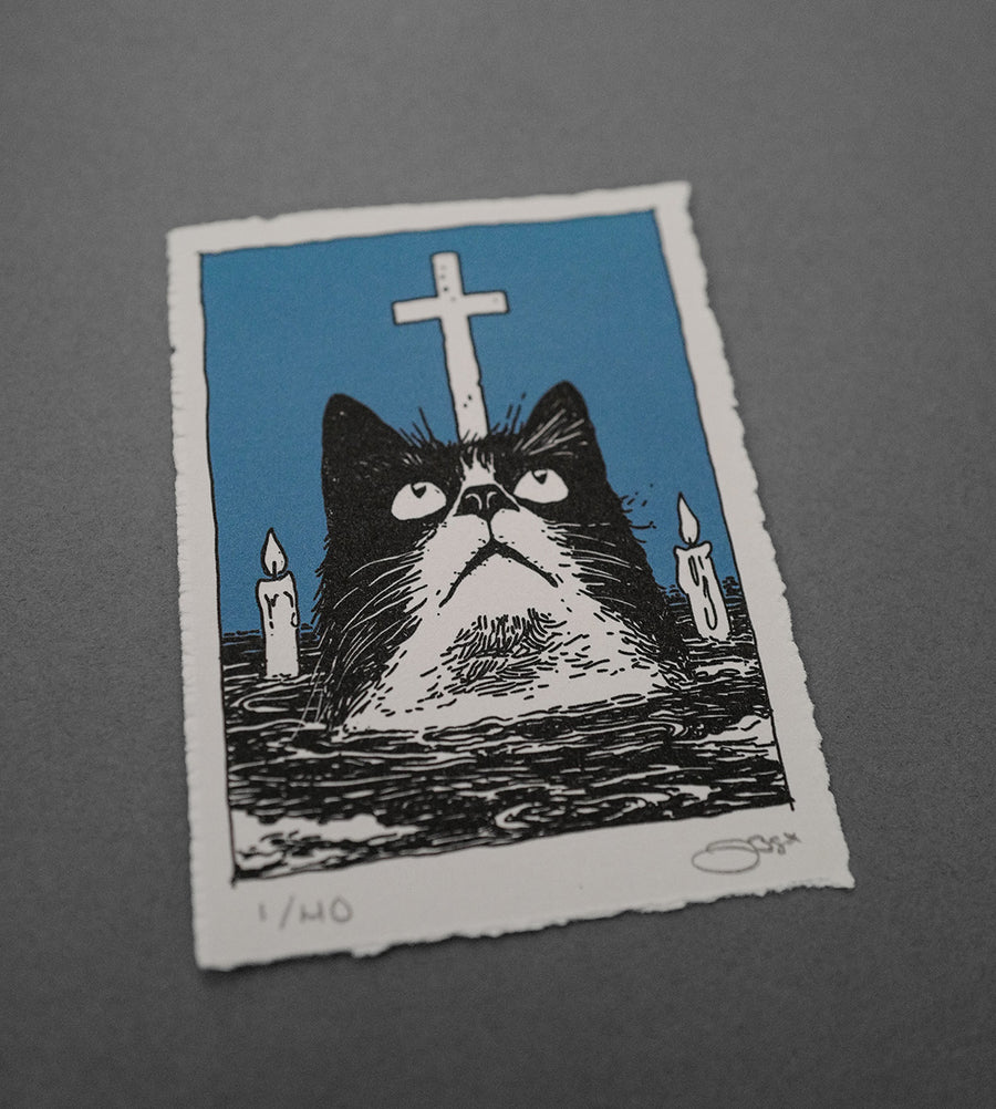 Behind  - High-Quality Print