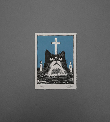 Behind  - High-Quality Print