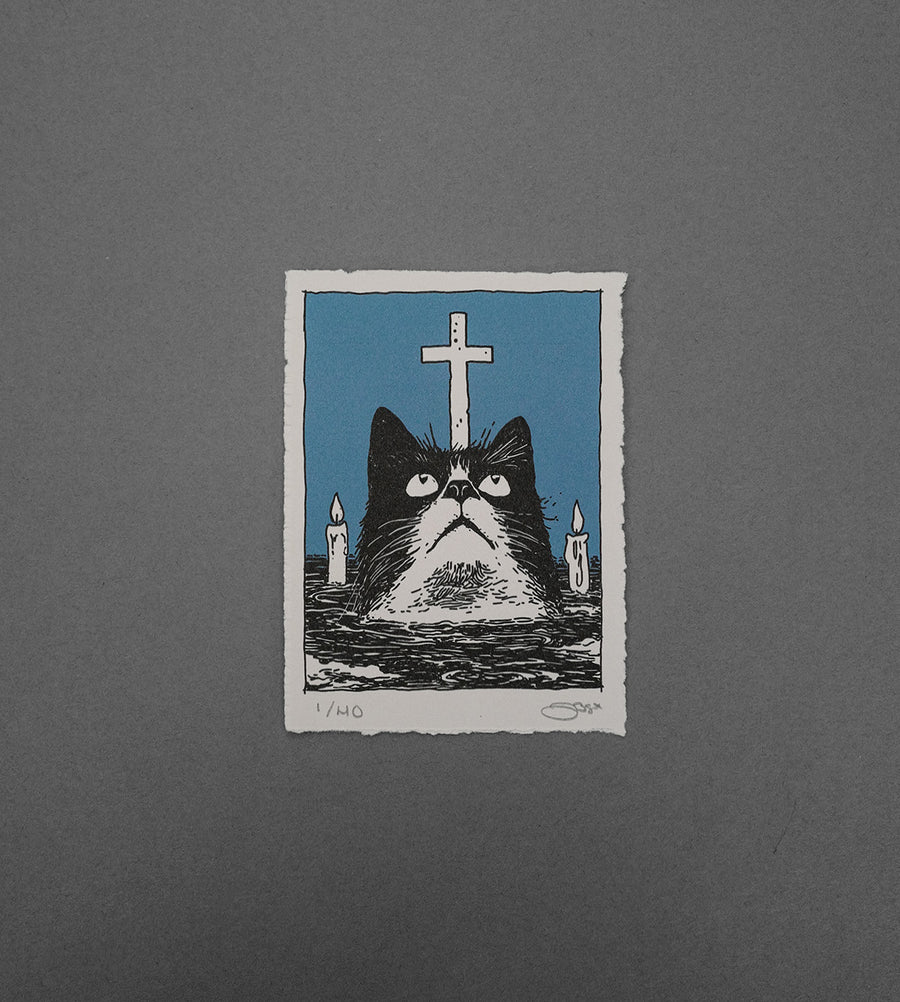 Behind  - High-Quality Print