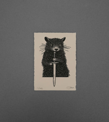 Squirrel Army  - High-Quality Print