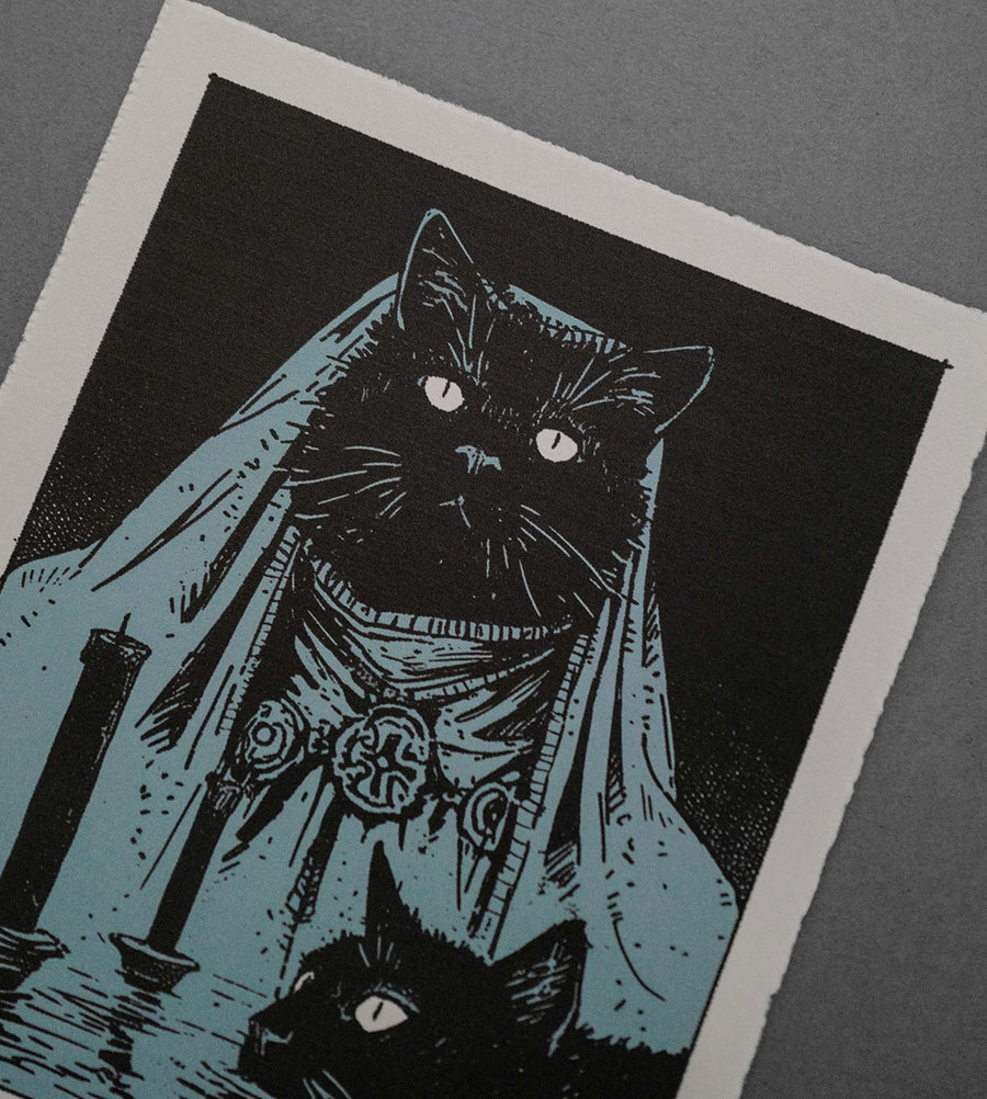 Blue Spirit - High-Quality Print