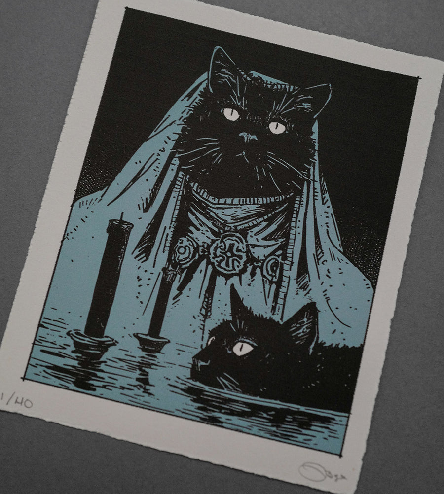 Blue Spirit - High-Quality Print