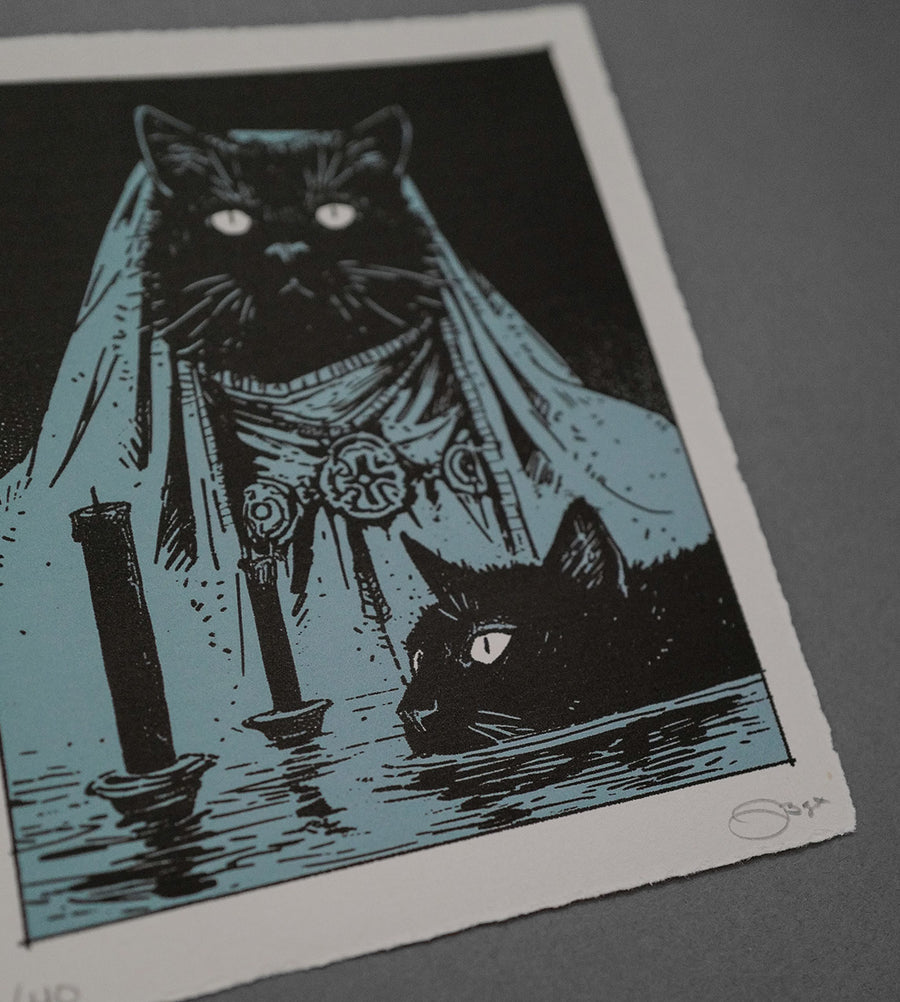 Blue Spirit - High-Quality Print